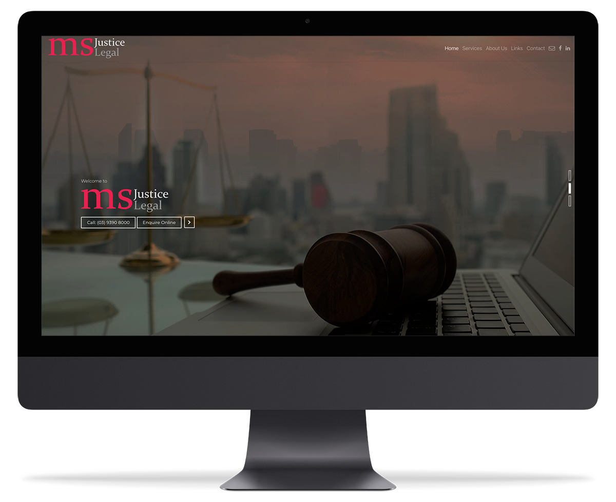 Legal website example